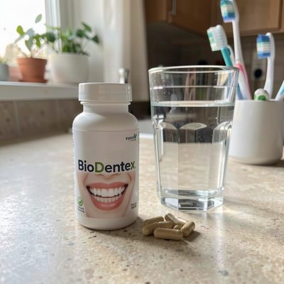 BioDentex oral health supplement capsules